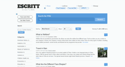 Desktop Screenshot of escritt.com