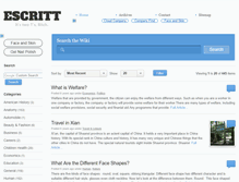 Tablet Screenshot of escritt.com